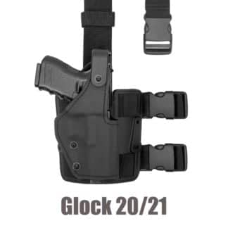 front-line-Tactical-thigh-rig-police-holster-level-3-glock-20-21