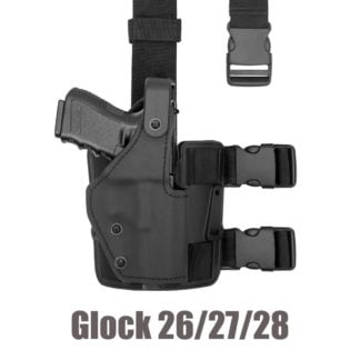 front-line-Tactical-thigh-rig-police-holster-level-3-glock-26-27-28