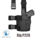 front-line-Tactical-thigh-rig-police-holster-level-3-sig-p220-left-hand