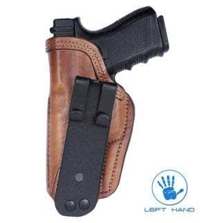 front-line-Glock-17-holster-iwb-brown-leather