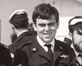 Uri Dotan Bochner as young submariner, Haifa naval base, 1970.