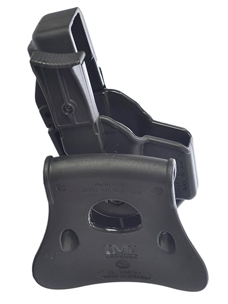 IMI Defense Level-3 Retention Roto Holster For Glock 17/22/31 Gen 4 - Polymer Paddle & Belt Mount