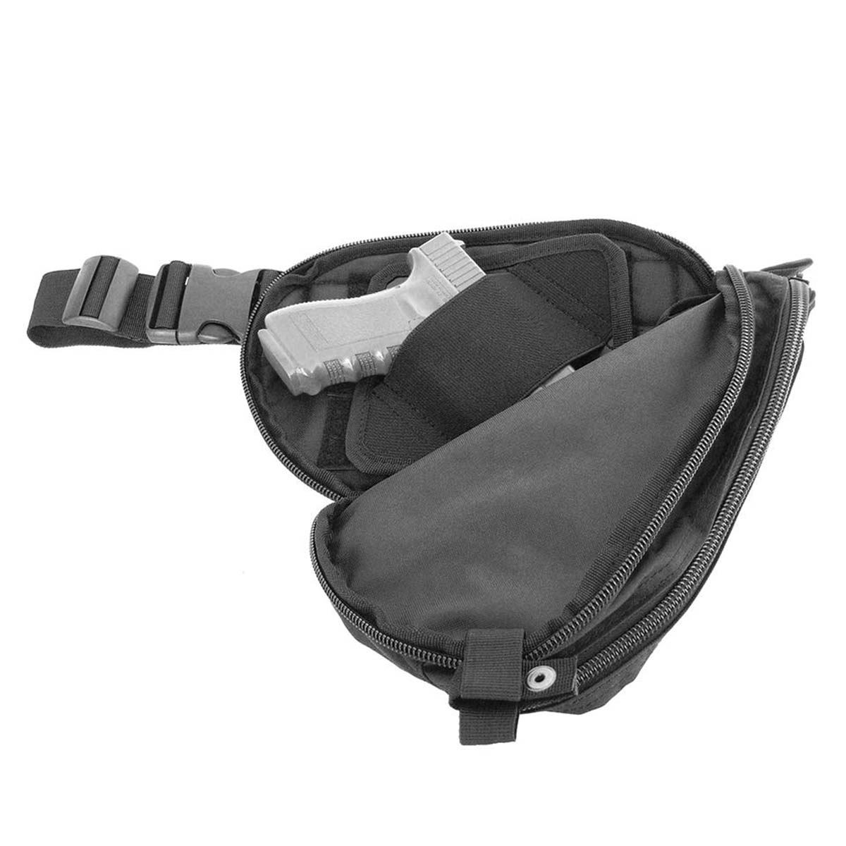  WOLF TACTICAL Fanny Pack, Dangler Pouch Concealed Carry Men  CCW Fanny Pack For Men Drop Pouch Waist Pack : Sports & Outdoors