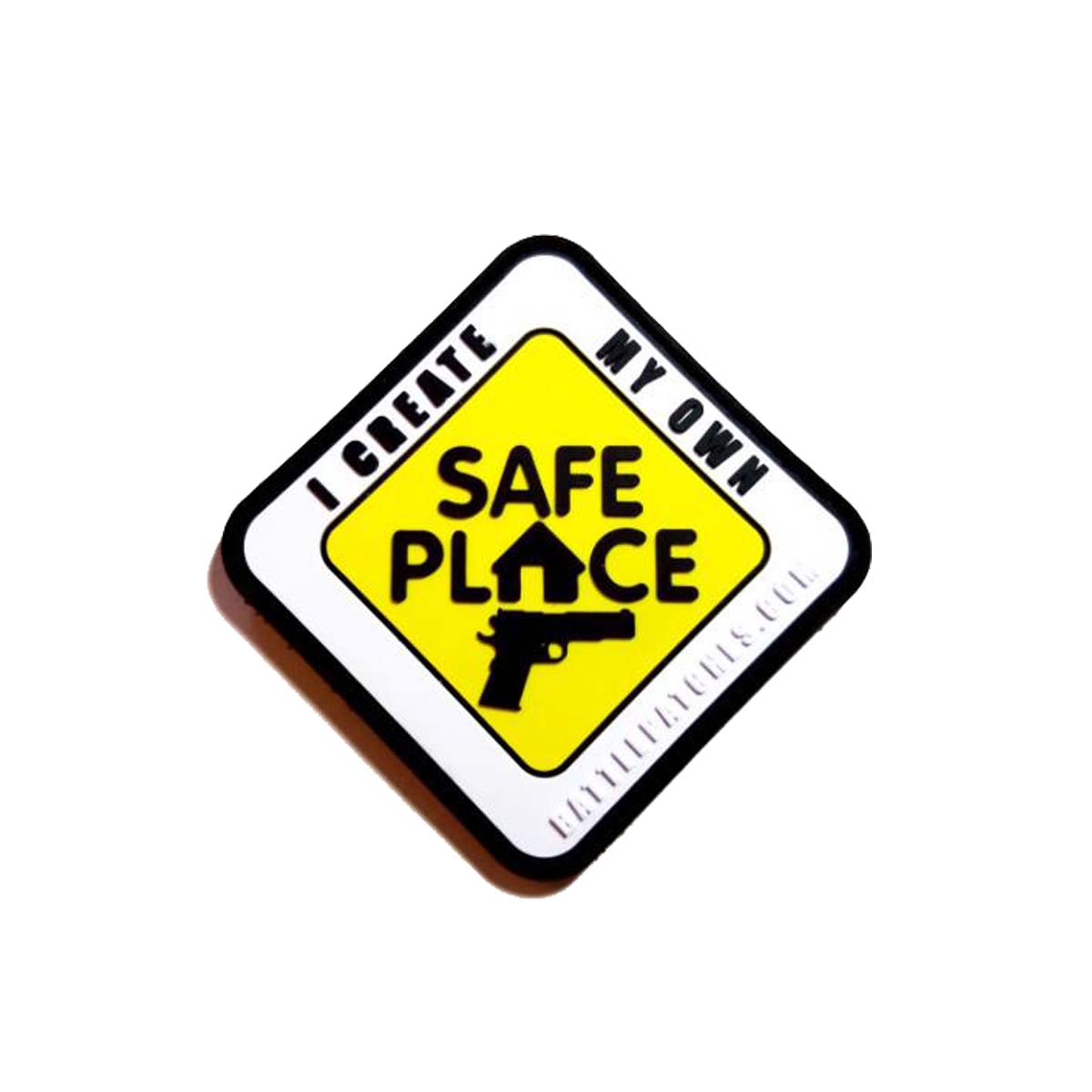 The Battle Patches SAFE PLACE PVC Morale Patch Zahal