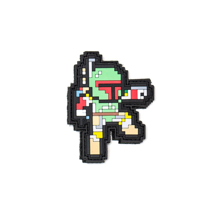 Aprilla Design Flying Boba Fett 8 bit PVC Morale Patch