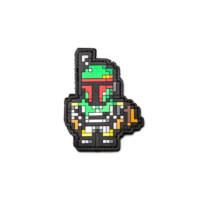 Aprilla Design Boba Fett 8 bit PVC Morale Patch