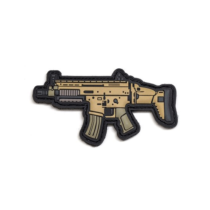 Aprilla Design FN SCAR 16 Rifle PVC Morale Patch