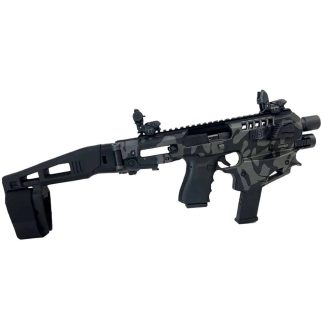 CAA USA MCK 2.0 for Glock pistols G17/19/19X Brace Stabilizer Micro Roni Conversion Kit Ghost Camo