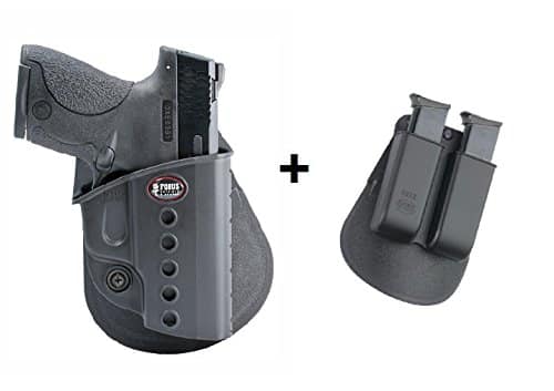Fobus-Conceal-Concealed-Carry-Paddle-Holster-6922-Double-Magazine-Pouch-for-Walther-PPSSmithWesson-SW-MP-ShieldRu-B00YKXW02Y