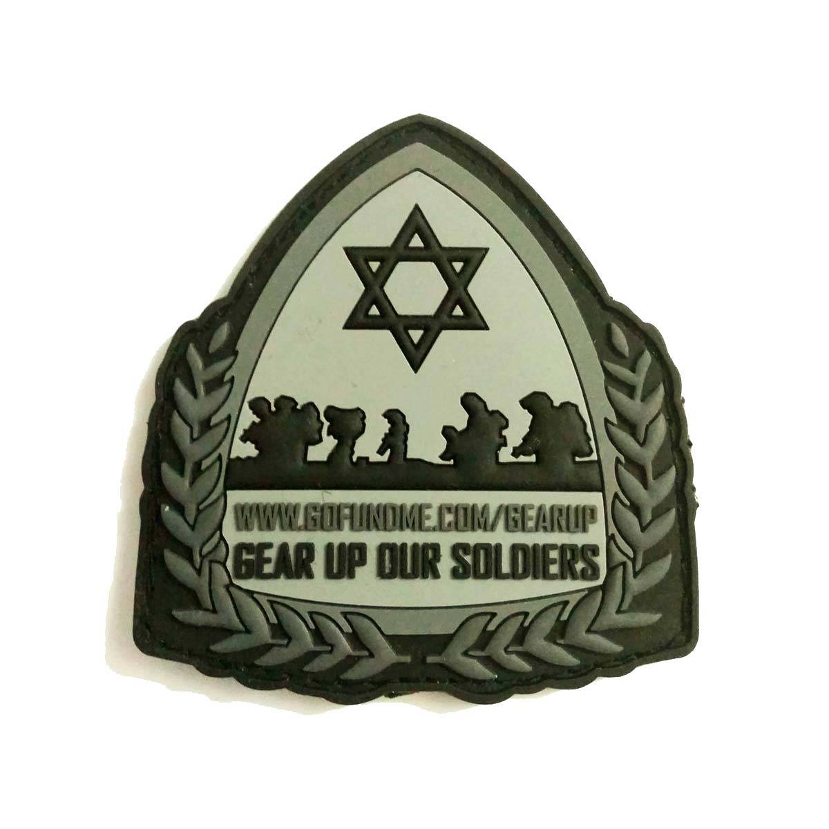 Battle Patches IDF Blackout PVC Morale Patch
