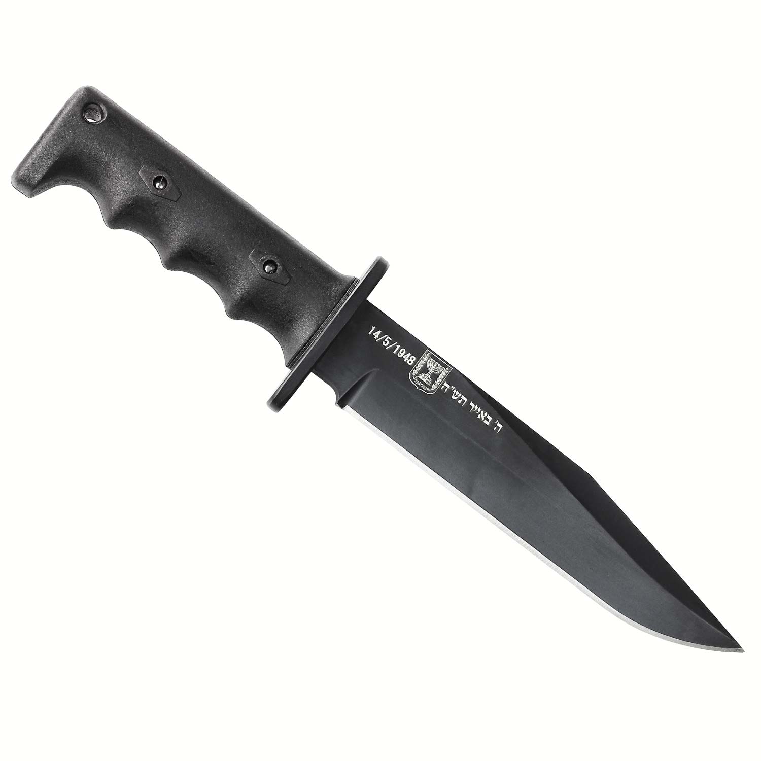 DUSTAR Arad Heavy Duty Black D2 Steel 7″ Fixed Blade Combat Knife The Dustar Arad Black