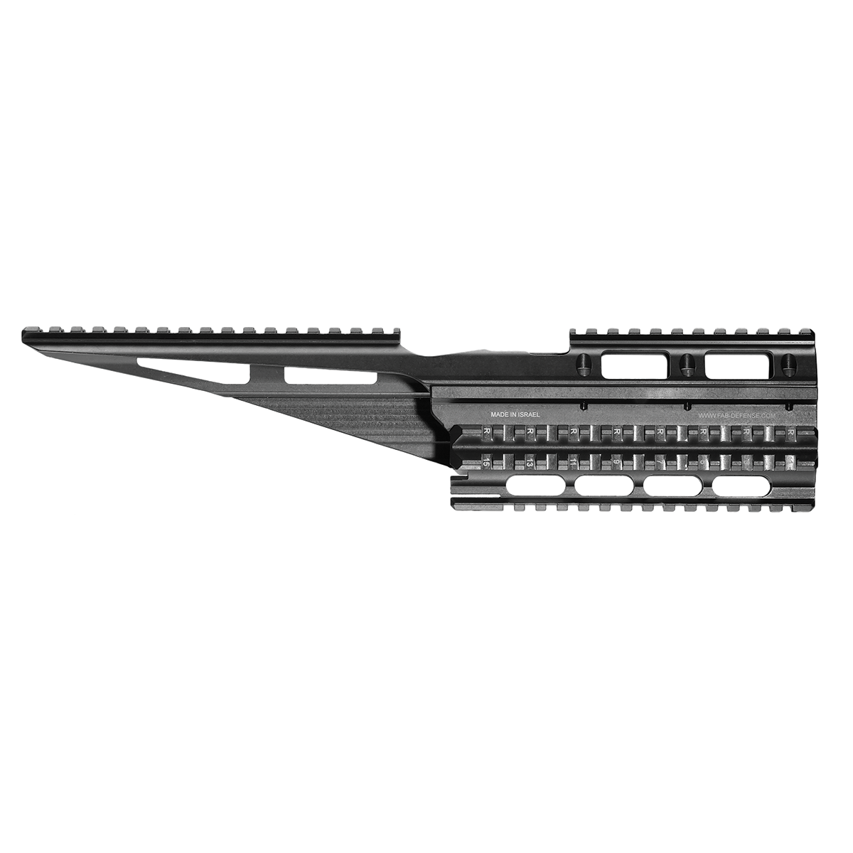 FAB Defense AK-47-74 Aluminium Quad Rail Picatinny Handguard System