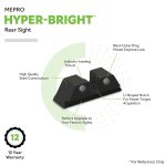 Mepro hyperbright glock slimeline