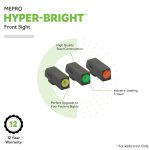Mepro hyperbright glock slimeline