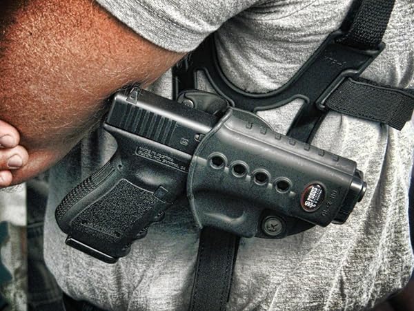 Fobus-Glock-17-22-23-34-35-Shoulder-Carry-Holster-HorizontalVertical-Harness-Strap-Black-sholder-Tactical-B00CK9W0IE